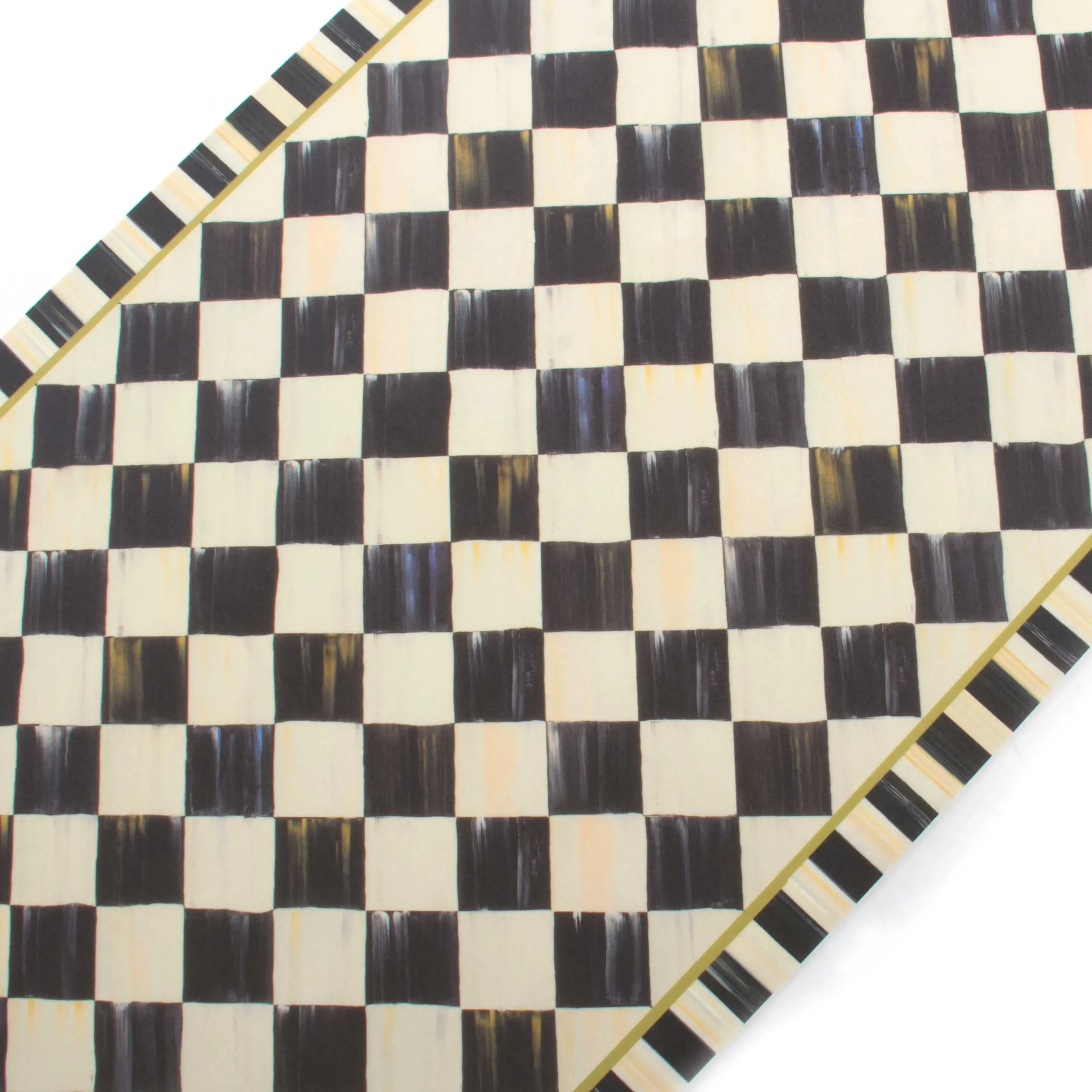 MacKenzie-Childs Rugs<Courtly Check Floor Mat - 2'6 x 8' Runner