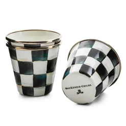 MacKenzie-Childs Spring|The Fall Shop<Courtly Check Herb Pots, Set of 3