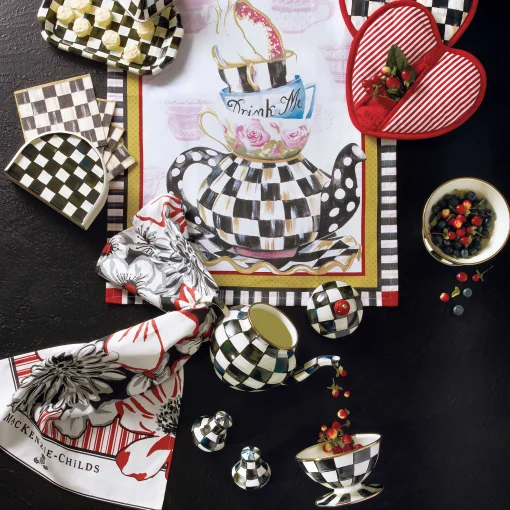 MacKenzie-Childs Dinnerware & Flatware<Courtly Check Ice Cream Dish