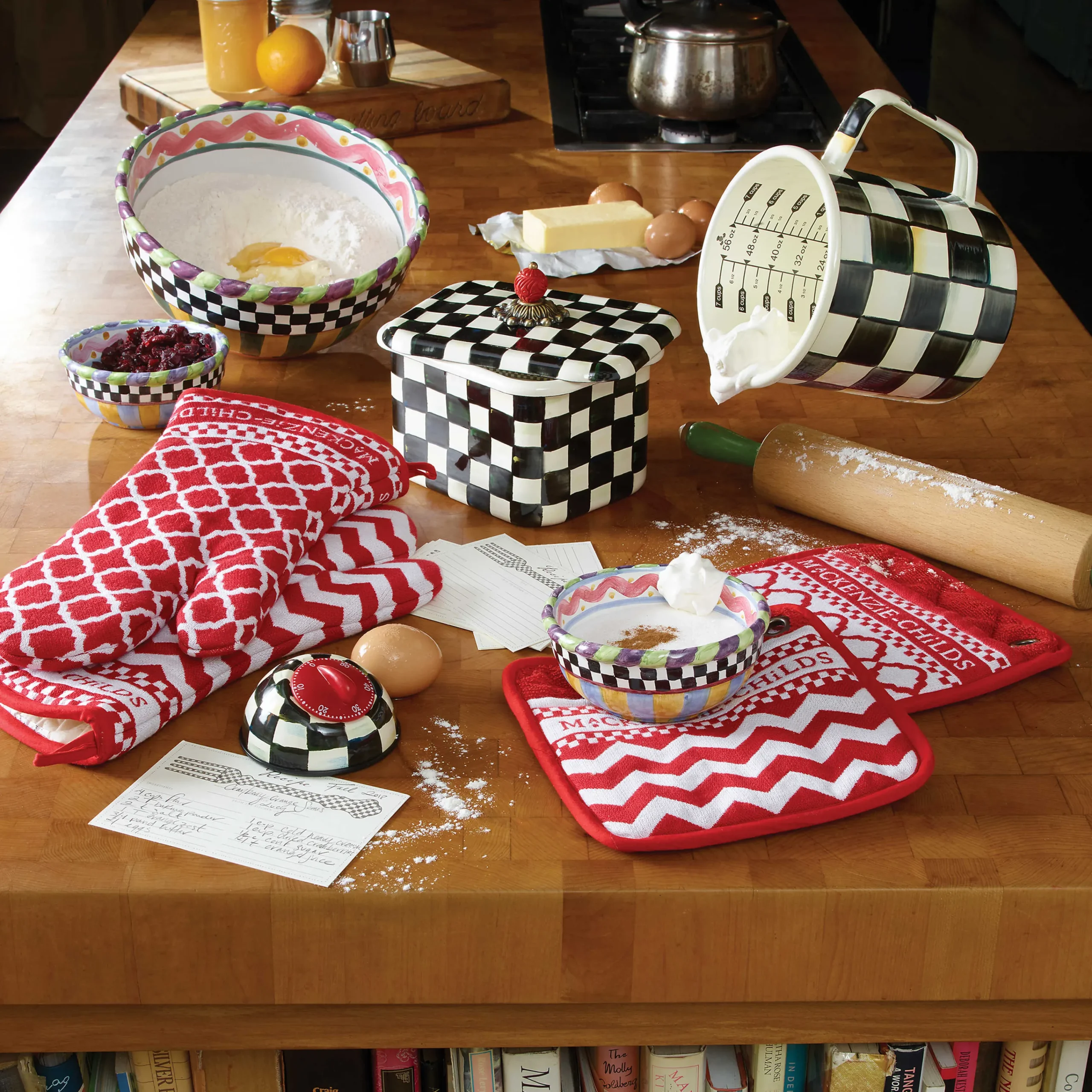 MacKenzie-Childs Kitchen Utensils & Tools<Courtly Check Kitchen Timer