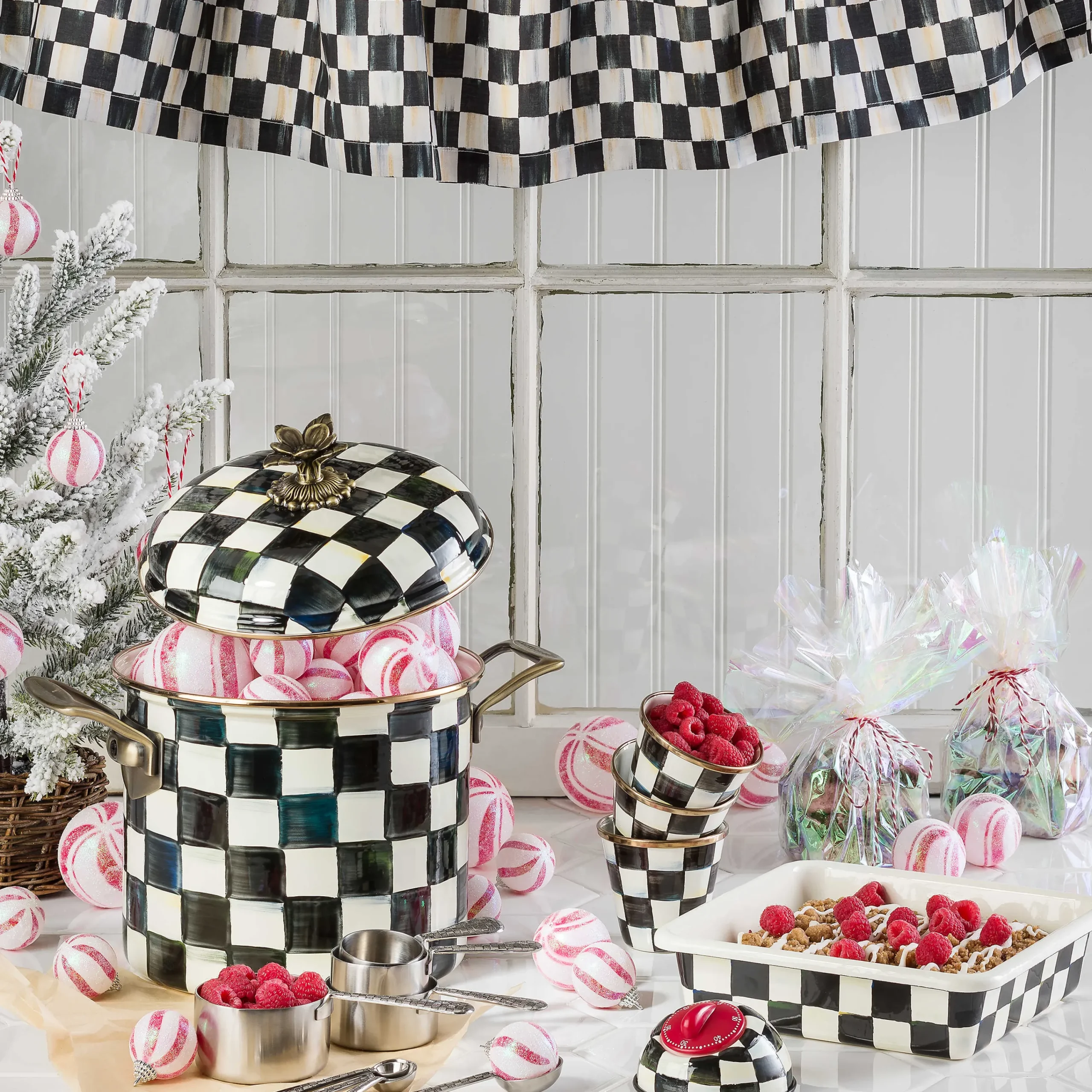 MacKenzie-Childs Kitchen Utensils & Tools<Courtly Check Kitchen Timer