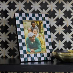 MacKenzie-Childs Room Accents<Courtly Check Lacquer 4 x 6 Frame