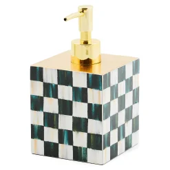 MacKenzie-Childs Bath & Bath Accessories<Courtly Check Lacquer Soap Pump