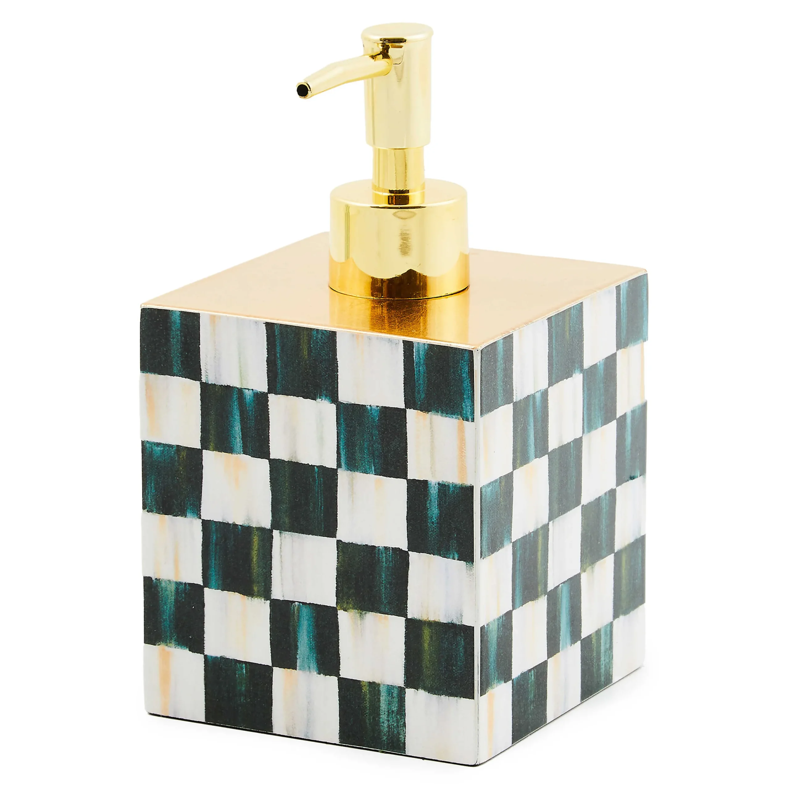 MacKenzie-Childs Bath & Bath Accessories<Courtly Check Lacquer Soap Pump