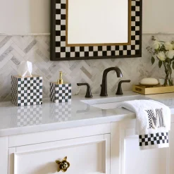 MacKenzie-Childs Bath & Bath Accessories<Courtly Check Lacquer Soap Pump
