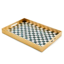 MacKenzie-Childs Room Accents<Courtly Check Lacquer Tray