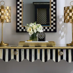 MacKenzie-Childs Room Accents<Courtly Check Lacquer Tray