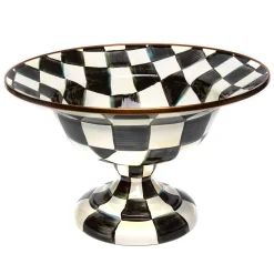 MacKenzie-Childs Serveware<Courtly Check Large Compote