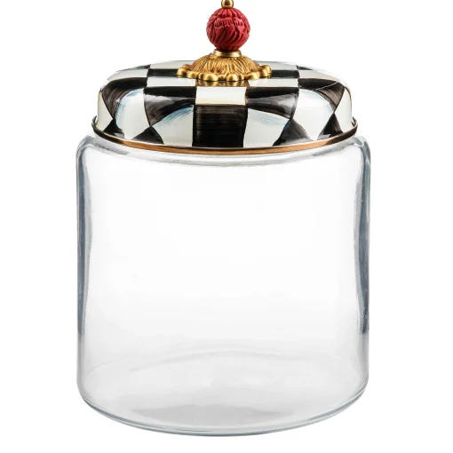 MacKenzie-Childs Room Accents<Courtly Check Large Kitchen Canister
