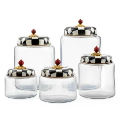 MacKenzie-Childs Room Accents<Courtly Check Large Kitchen Canister