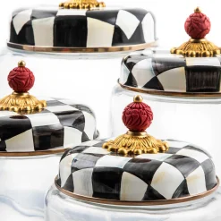 MacKenzie-Childs Room Accents<Courtly Check Large Kitchen Canister