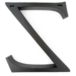MacKenzie-Childs Room Accents<Courtly Check Letter - V