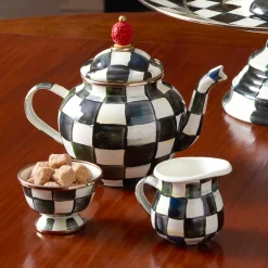 MacKenzie-Childs The Coffee Shop|Serveware<Courtly Check Little Creamer