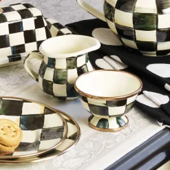 MacKenzie-Childs The Coffee Shop|Serveware<Courtly Check Little Creamer