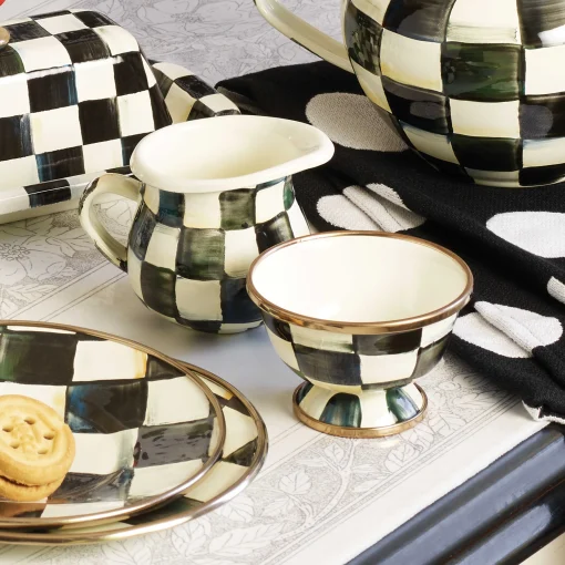 MacKenzie-Childs The Coffee Shop|Serveware<Courtly Check Little Creamer