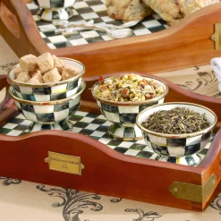 MacKenzie-Childs The Coffee Shop|Serveware<Courtly Check Little Sugar Bowl