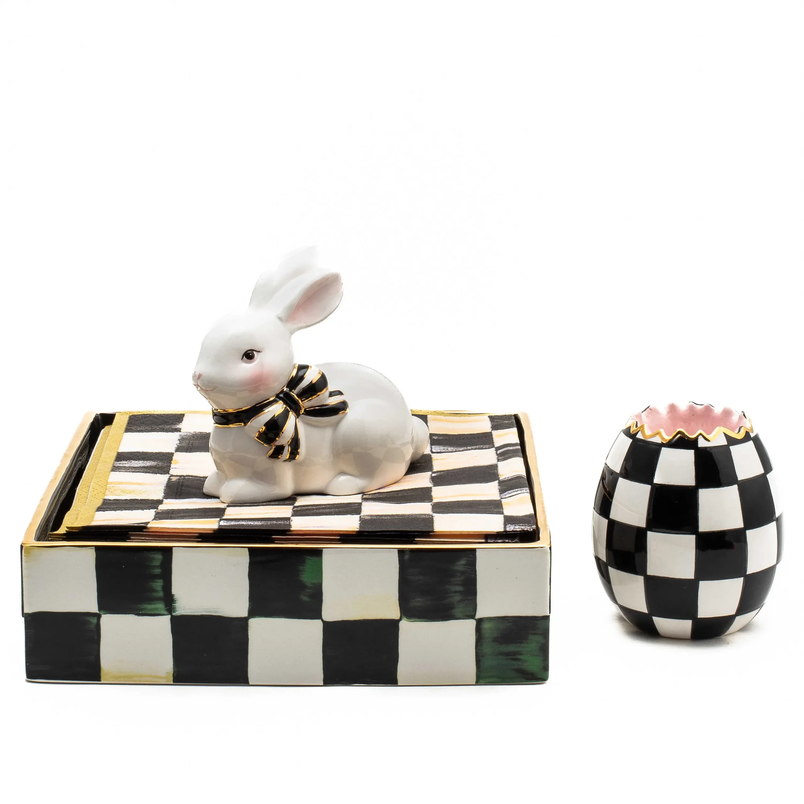MacKenzie-Childs Table Accessories|Serveware<Courtly Check Luncheon Napkin Holder
