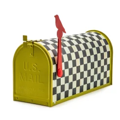 MacKenzie-Childs The Fall Shop|Outdoor<Courtly Check Mailbox