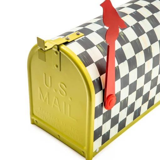 MacKenzie-Childs The Fall Shop|Outdoor<Courtly Check Mailbox