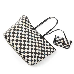 MacKenzie-Childs Accessories<Courtly Check Marche Large Tote