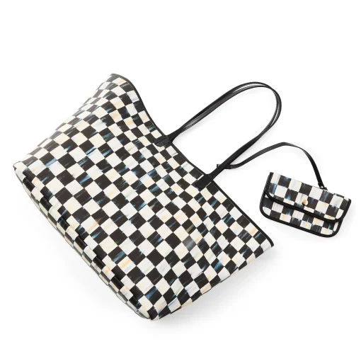 MacKenzie-Childs Accessories<Courtly Check Marche Large Tote