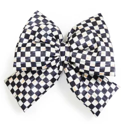 MacKenzie-Childs Room Accents|Finishing Touches<Courtly Check Medium Bow