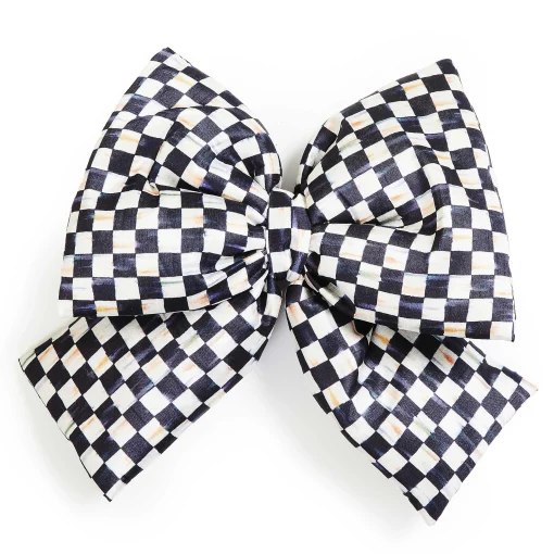 MacKenzie-Childs Room Accents|Finishing Touches<Courtly Check Medium Bow