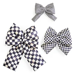 MacKenzie-Childs Room Accents|Finishing Touches<Courtly Check Medium Bow