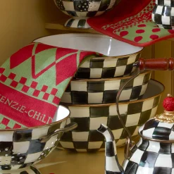 MacKenzie-Childs Serveware<Courtly Check Medium Everyday Bowl