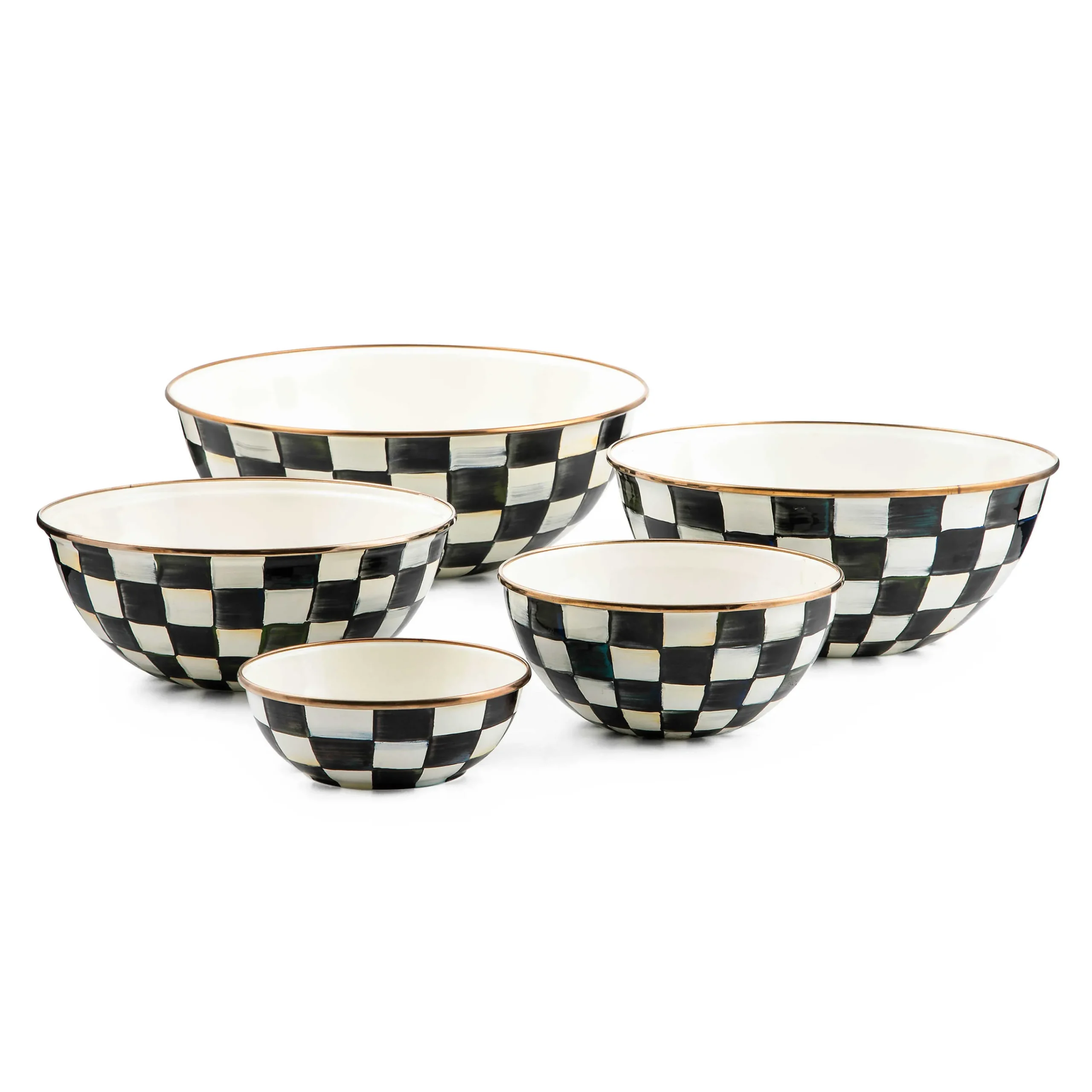 MacKenzie-Childs Serveware<Courtly Check Medium Everyday Bowl