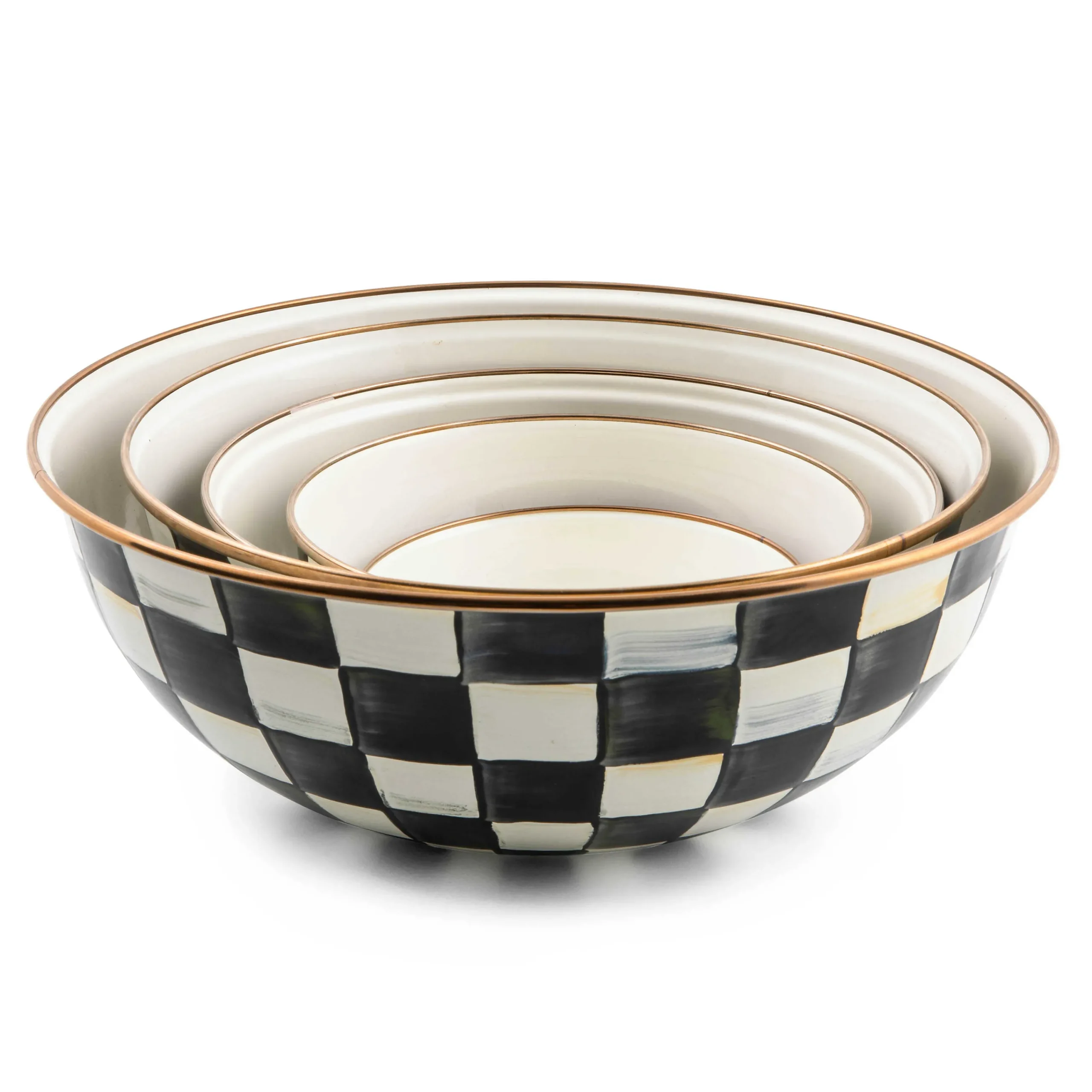 MacKenzie-Childs Serveware<Courtly Check Medium Everyday Bowl