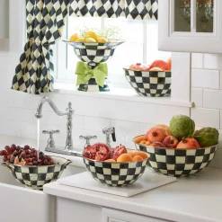 MacKenzie-Childs Serveware<Courtly Check Medium Everyday Bowl