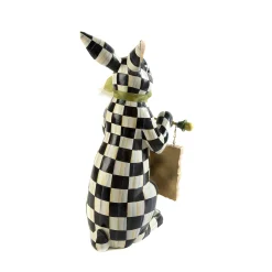 MacKenzie-Childs Easter|Spring<Courtly Check Menu Rabbit