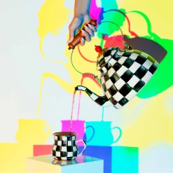 MacKenzie-Childs The Coffee Shop|Fall Entertaining<Courtly Check Mug