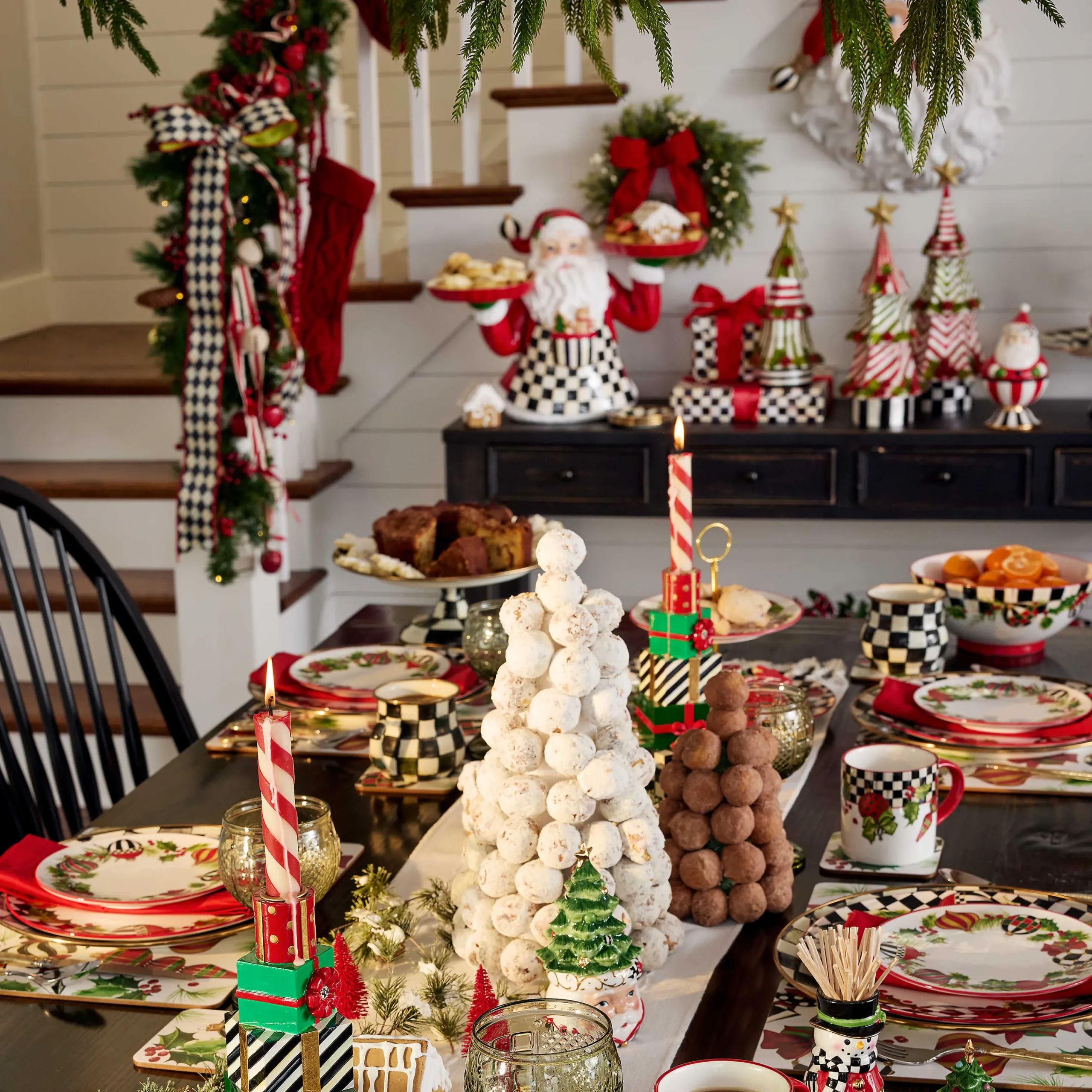 MacKenzie-Childs The Coffee Shop|Fall Entertaining<Courtly Check Mug
