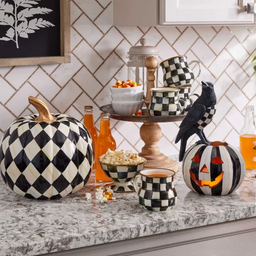 MacKenzie-Childs The Coffee Shop|Fall Entertaining<Courtly Check Mug