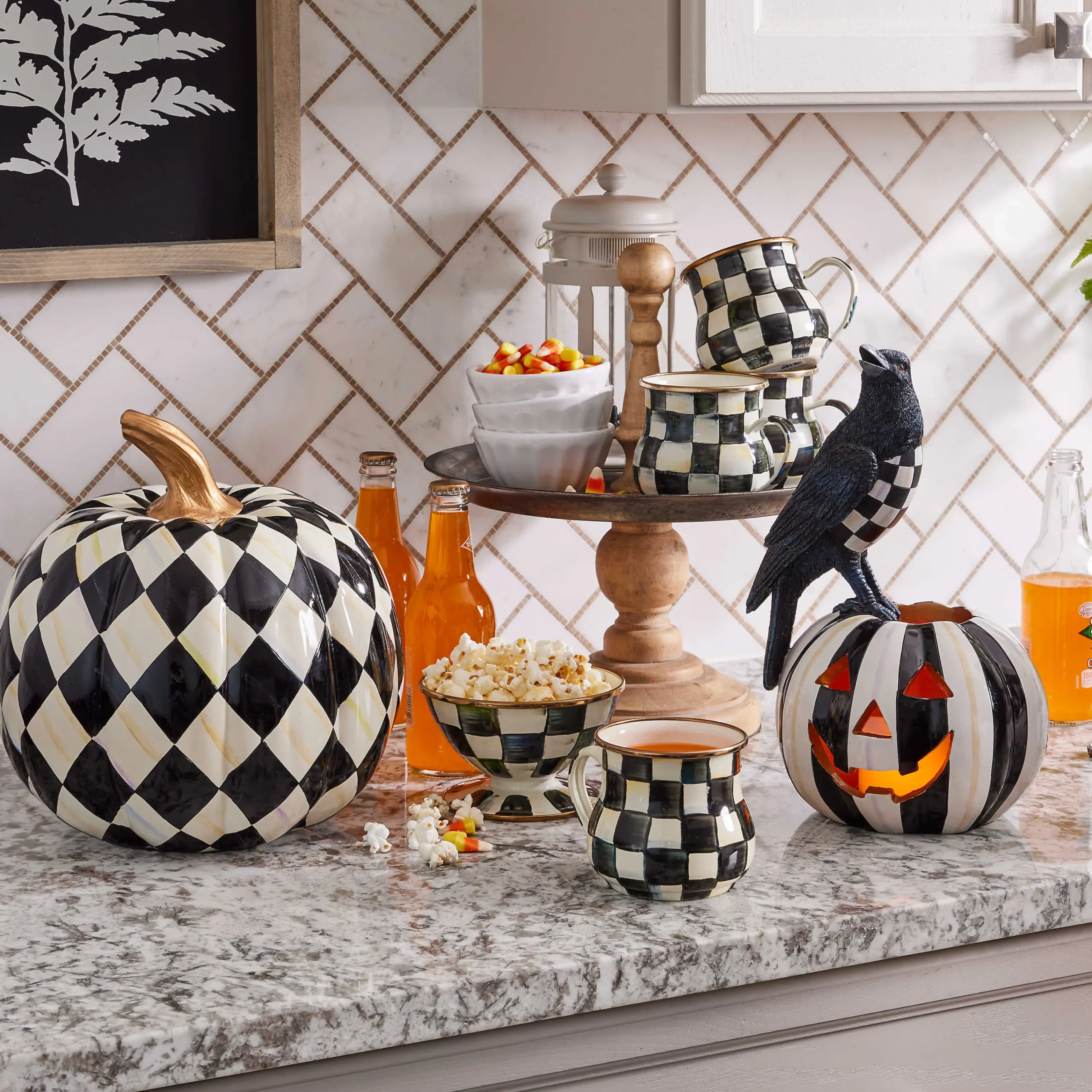 MacKenzie-Childs The Coffee Shop|Fall Entertaining<Courtly Check Mug