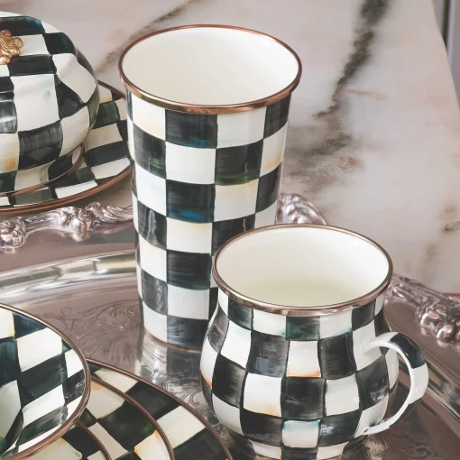 MacKenzie-Childs The Coffee Shop|Fall Entertaining<Courtly Check Mug