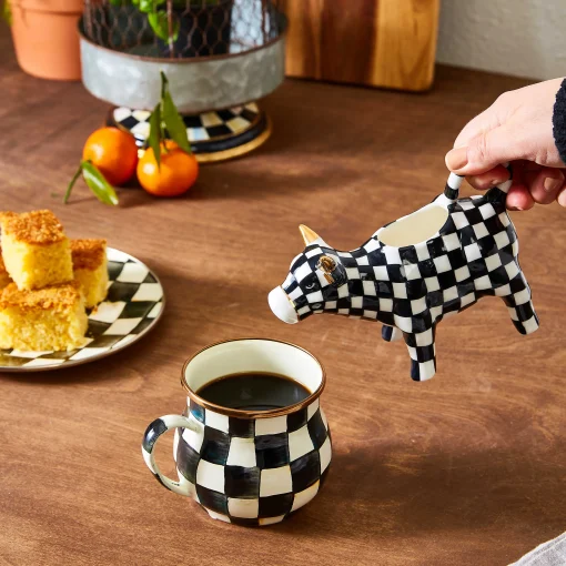 MacKenzie-Childs The Coffee Shop|Fall Entertaining<Courtly Check Mug