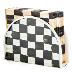 MacKenzie-Childs Serveware<Courtly Check Napkin Holder
