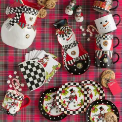 MacKenzie-Childs Serveware<Courtly Check Napkin Holder