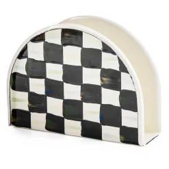 MacKenzie-Childs Serveware<Courtly Check Napkin Holder