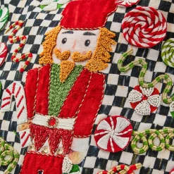 MacKenzie-Childs Pillows, Throws, & Cushions<Courtly Check Nutcracker Throw Pillow