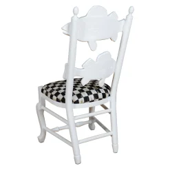 MacKenzie-Childs Outdoor|Spring<Courtly Check Outdoor Fish Chair