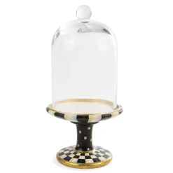 MacKenzie-Childs Room Accents<Courtly Check Pedestal with Cloche