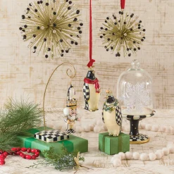 MacKenzie-Childs Room Accents<Courtly Check Pedestal with Cloche