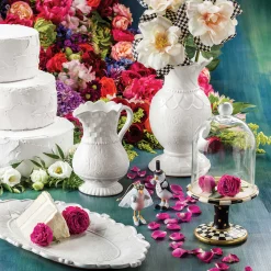 MacKenzie-Childs Room Accents<Courtly Check Pedestal with Cloche