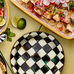 MacKenzie-Childs Fall Entertaining|Cookware & Bakeware<Courtly Check Pie Plate