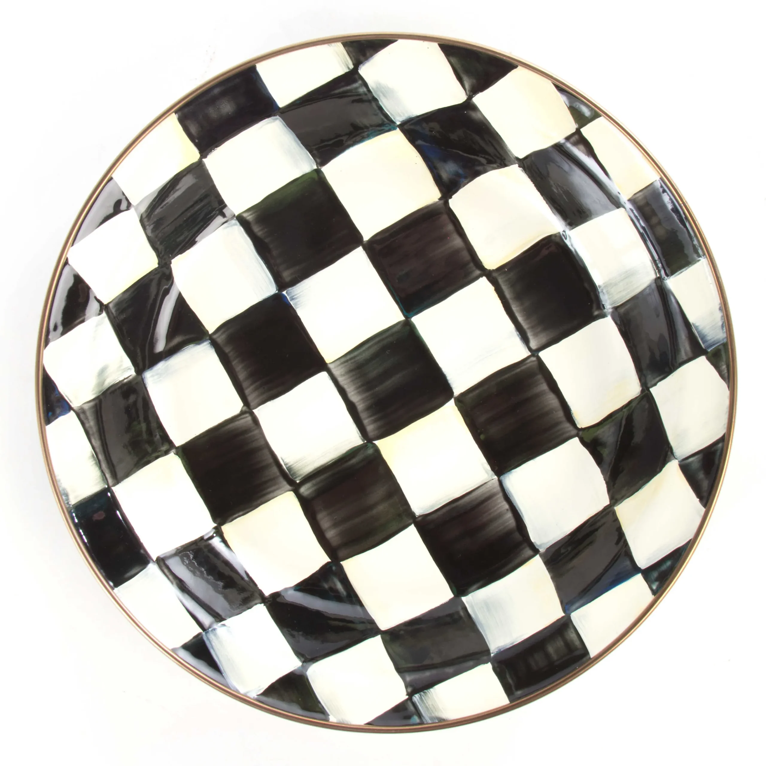 MacKenzie-Childs Fall Entertaining|Cookware & Bakeware<Courtly Check Pie Plate