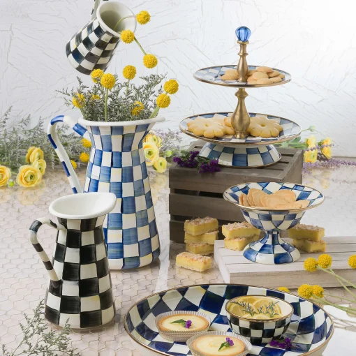 MacKenzie-Childs Bar Entertaining|Serveware<Courtly Check Pinch Bowl